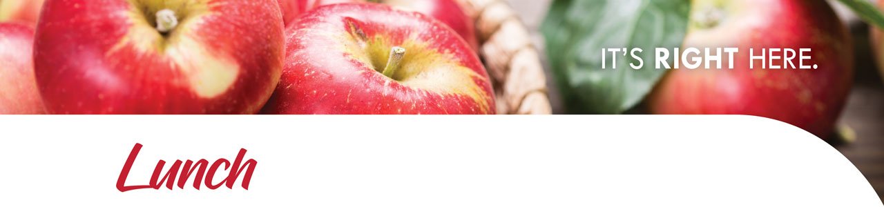 lunch header